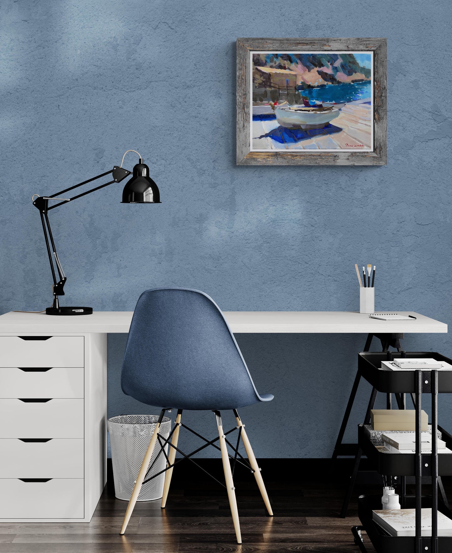 Majorca Boats Print
